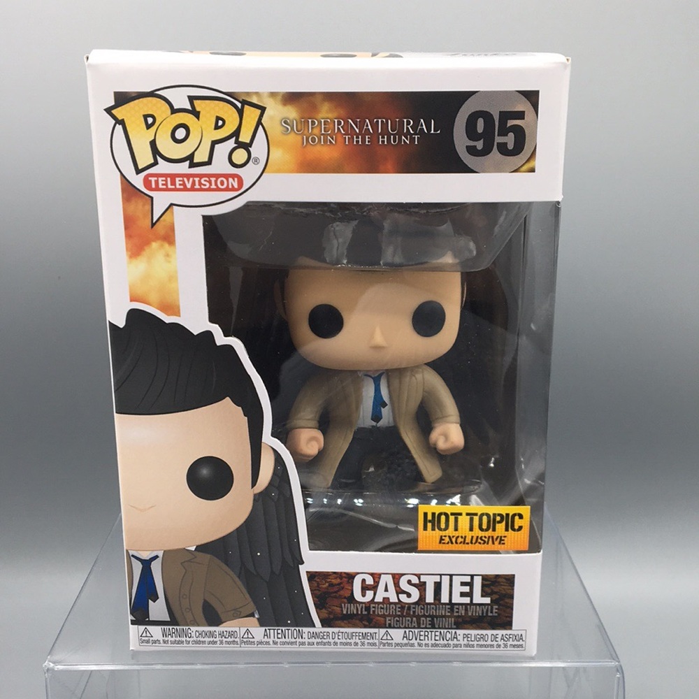 95 Supernatural Castiel Hot Topic Funko Pop